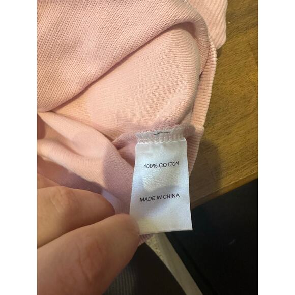 Proud Cheer Mom Sweatshirt Pullover Oversized Medium Pink Chicka-D Corded Crew - Picture 9 of 11